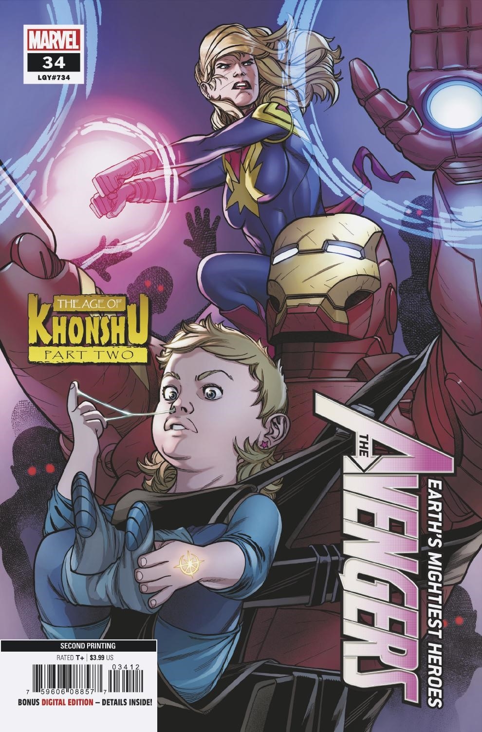 AVENGERS #34 2ND PTG GARRON VARIANT