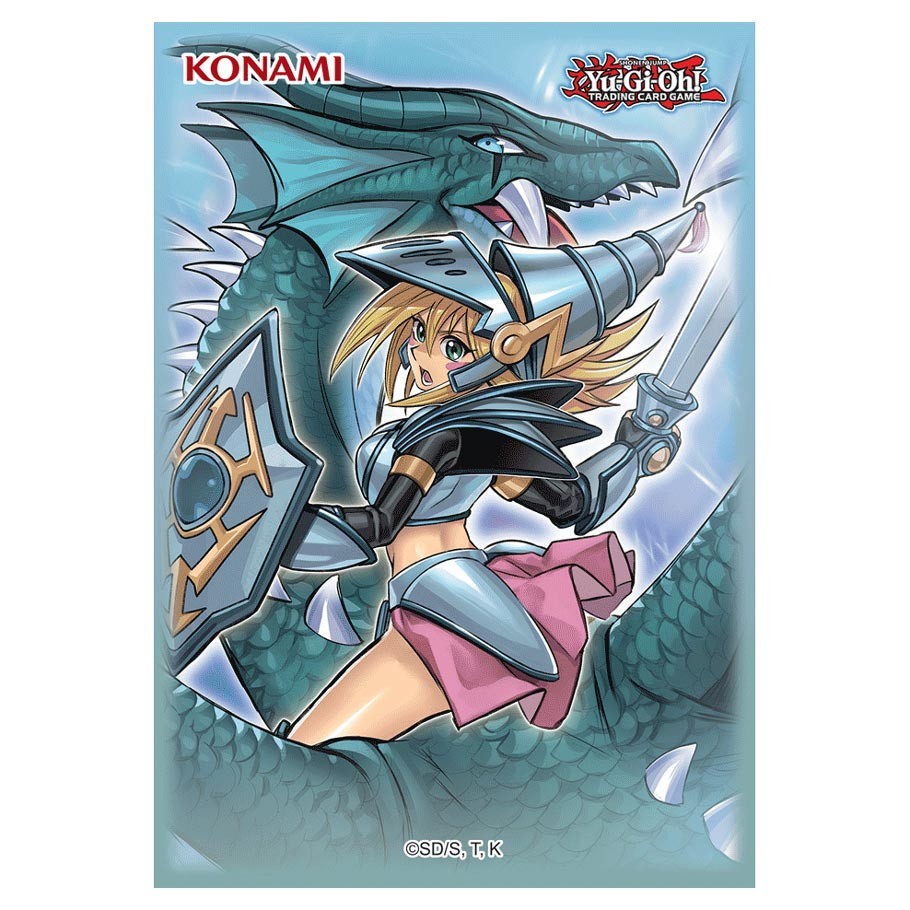 YU-Gi-Oh (YGO): DARK MAGICIAN GIRL the Dragon Knight CARD SLEEVES (50)