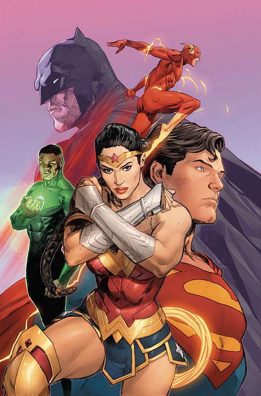 JUSTICE LEAGUE #46 CLAY MANN VARIANT ED