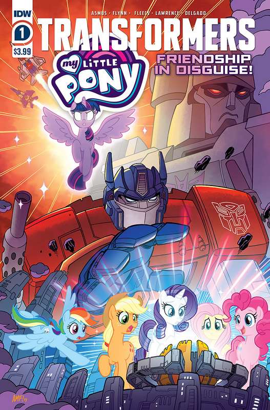 MY LITTLE PONY TRANSFORMERS #1 (OF 4) CVR A FLEECS