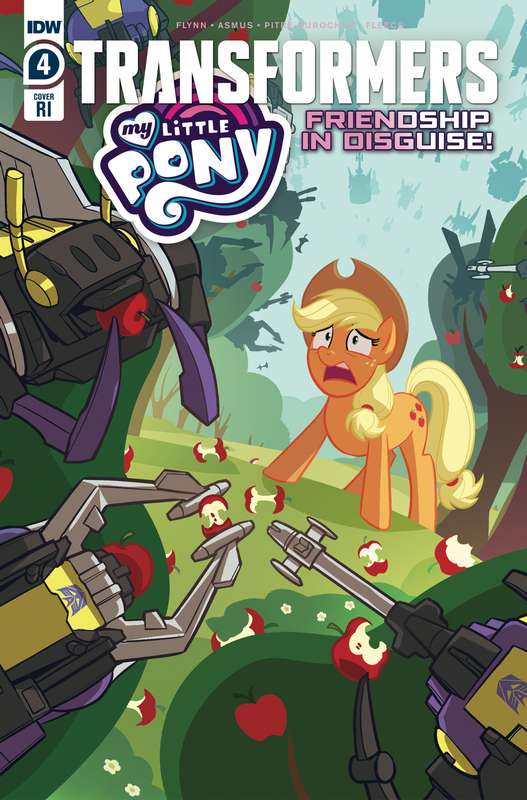MY LITTLE PONY TRANSFORMERS #4 (OF 4) 1:10 PITRE-DUROCHER RATIO VARIANT