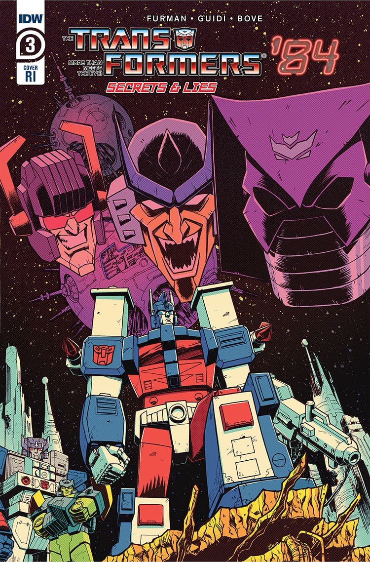 TRANSFORMERS 84 SECRETS & LIES #2 (OF 4) 1:10 ROCHE RATIO VARIANT