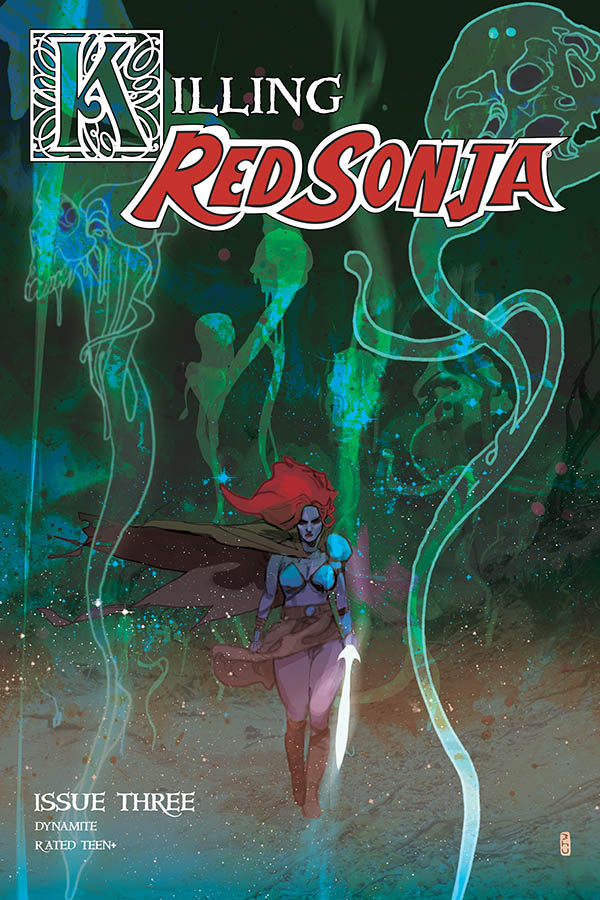 KILLING RED SONJA #3 1:20 WARD COLOR RATIO VARIANT  KILLING RED SONJA #3 1:20 WARD COLOR RATIO VARIANT