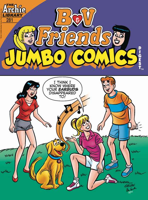 B & V FRIENDS JUMBO COMICS DIGEST #281
