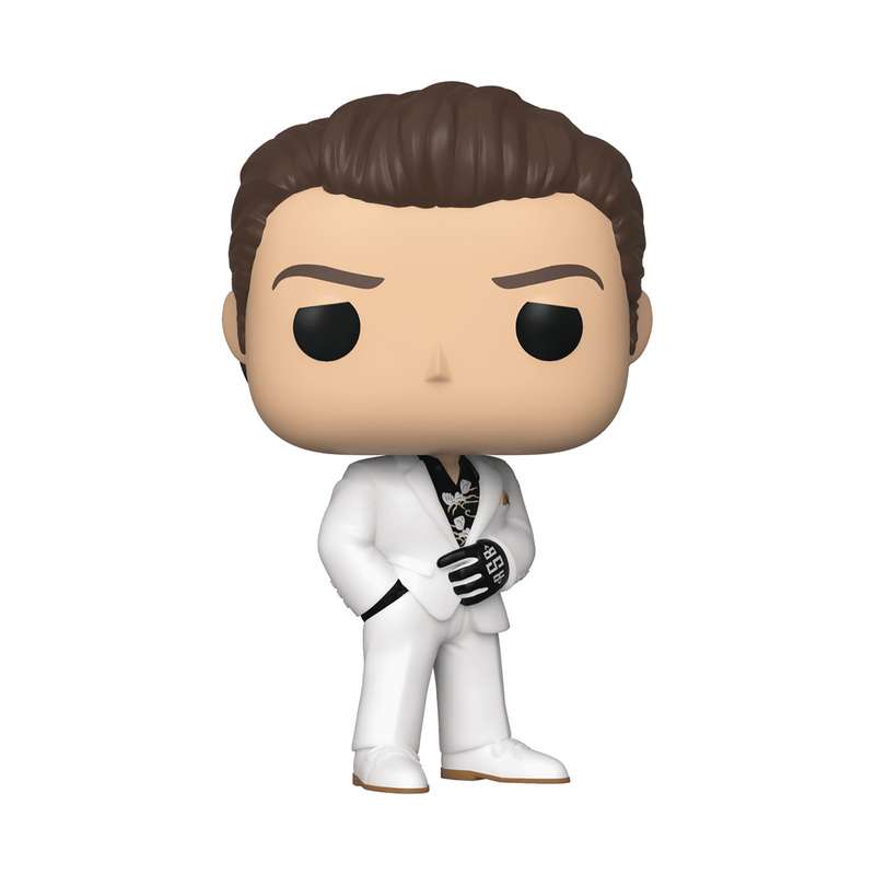 POP HEROES BIRDS OF PREY ROMAN SIONIS WHITE SUIT VINYL FIGURE