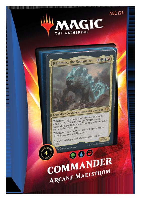 MAGIC THE GATHERING (MTG): Ikoria Commander Deck - Arcane Maelstrom