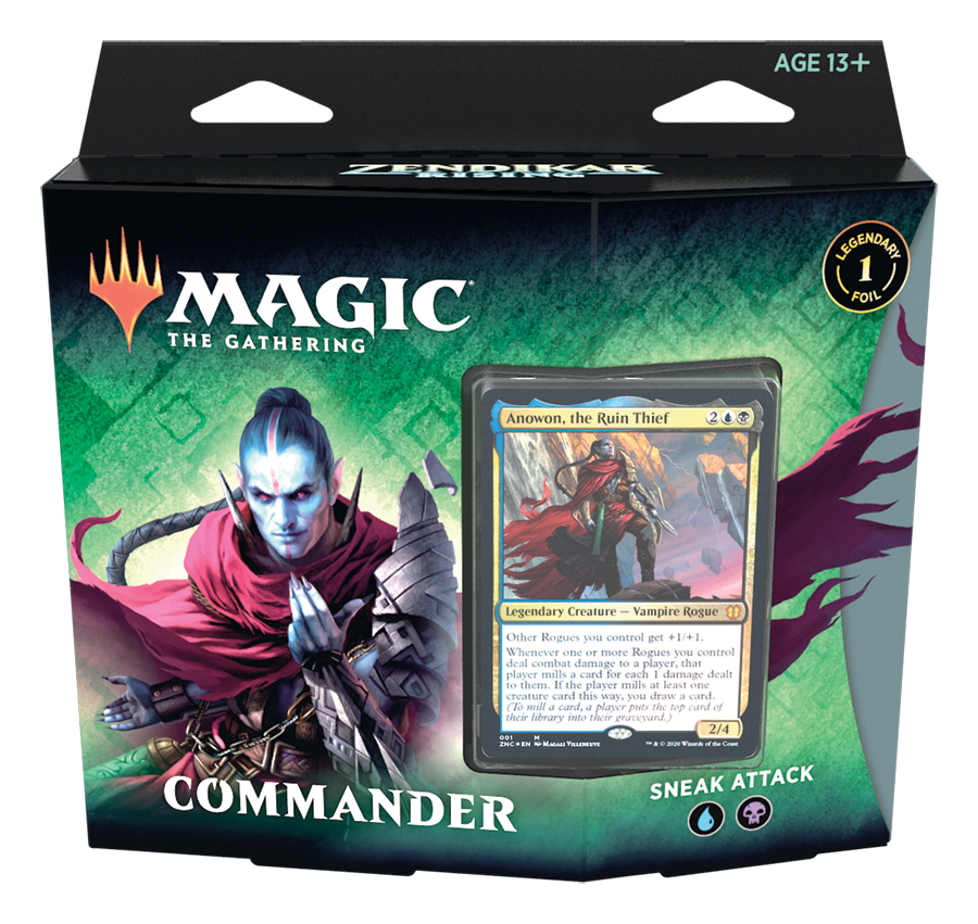 MAGIC THE GATHERING (MTG):Zendikar Rising Commander Deck