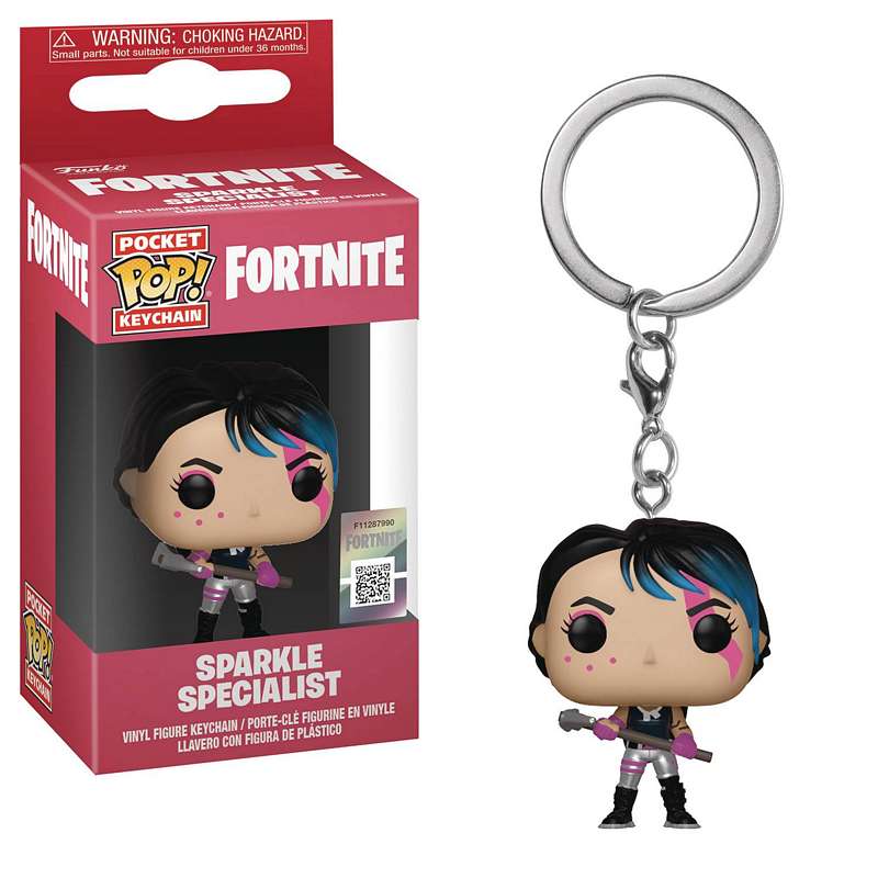 POCKET POP FORTNITE S2 SPARKLE SPECIALIST KEYCHAIN
