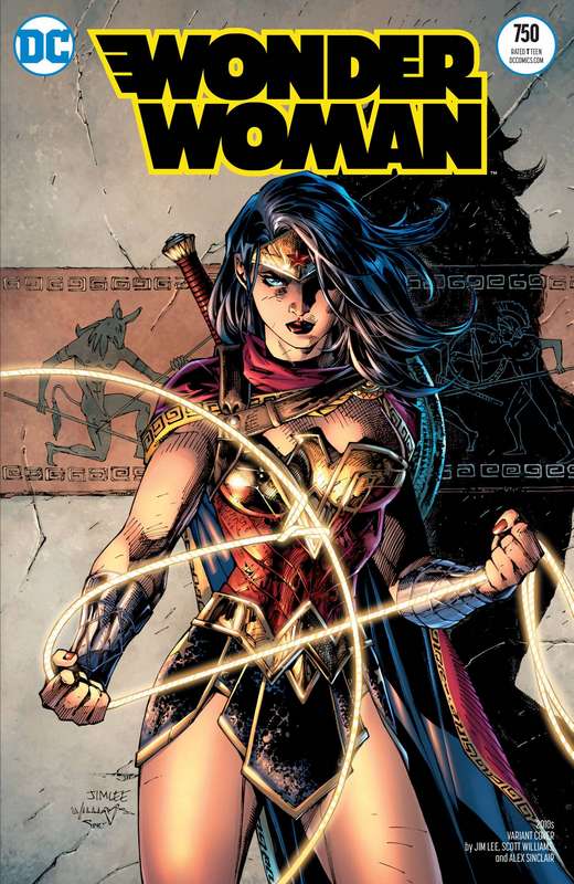 WONDER WOMAN #750 2001S VARIANT ED (NOTE PRICE)