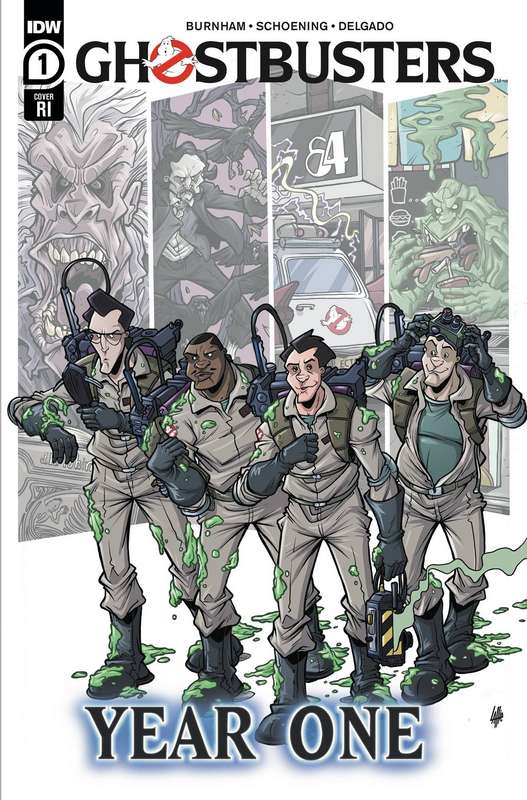 GHOSTBUSTERS YEAR ONE #1 (OF 4) 1:10 LATTIE RATIO VARIANT