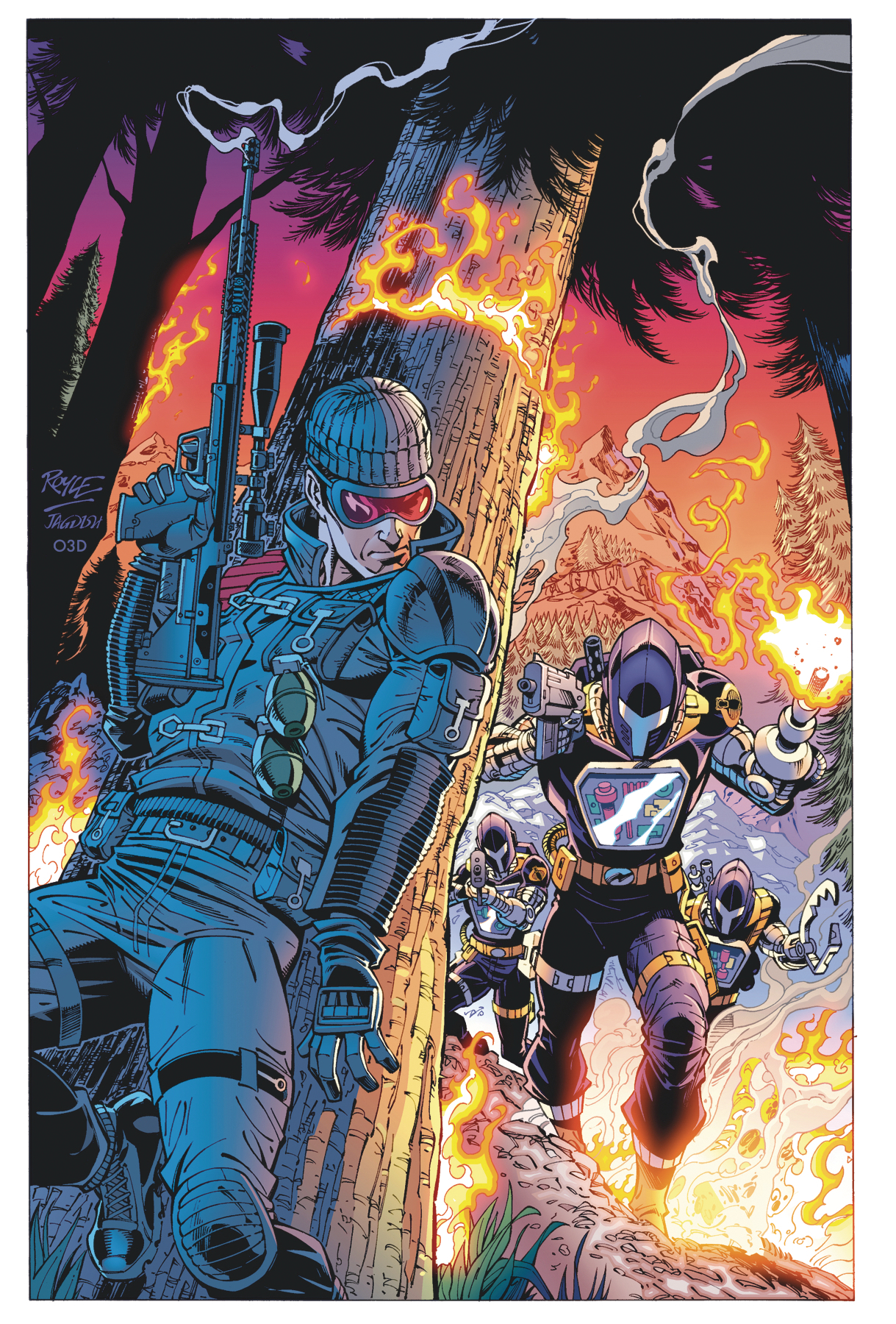 GI JOE A REAL AMERICAN HERO #272 1:10 ROYLE RATIO VARIANT