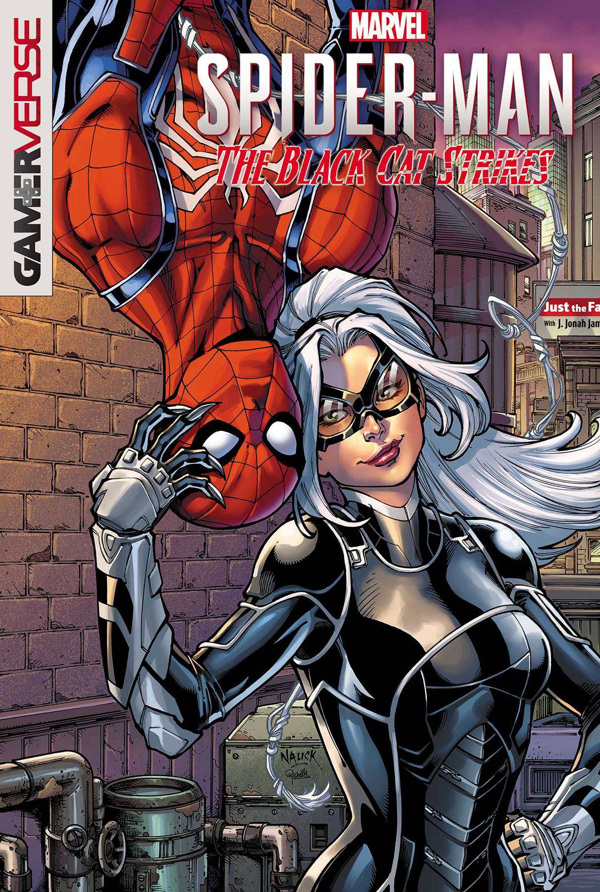 MARVELS SPIDER-MAN BLACK CAT STRIKES #1 (OF 5) NAUCK VARIANT