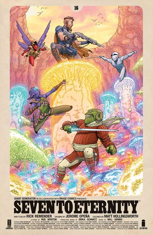 SEVEN TO ETERNITY #16 CVR B ARAUJO (MR)