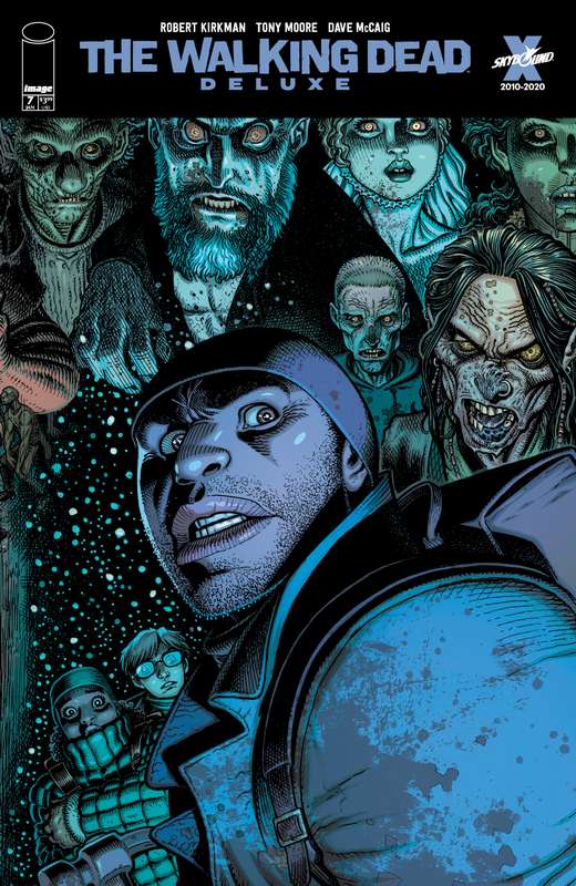 WALKING DEAD DELUXE #7 CVR C ADAMS & MCCAIG (MR)