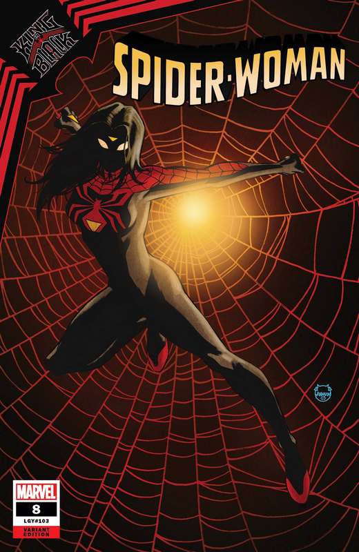 SPIDER-WOMAN #8 JOHNSON VARIANT KIB