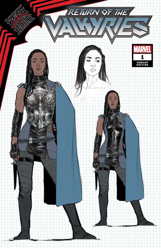 KING IN BLACK RETURN OF VALKYRIES #1 (OF 4) 1:10 DE IULIS DESIGN VARIANT