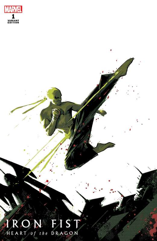 IRON FIST HEART OF DRAGON #1 (OF 6) AJA VARIANT