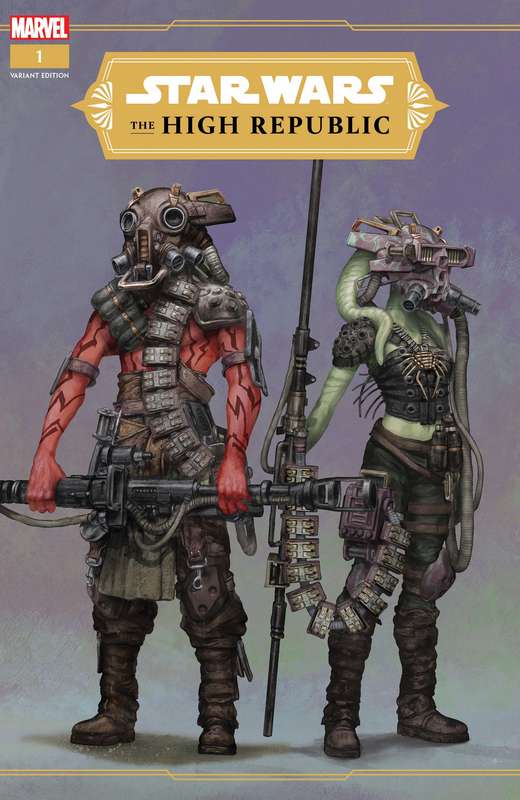 STAR WARS HIGH REPUBLIC #1 (OF 6) 1:10 BLANCHE KENNY CONCEPT VARIANT