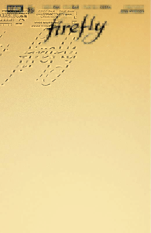 FIREFLY #25 SAND SKETCH VARIANT