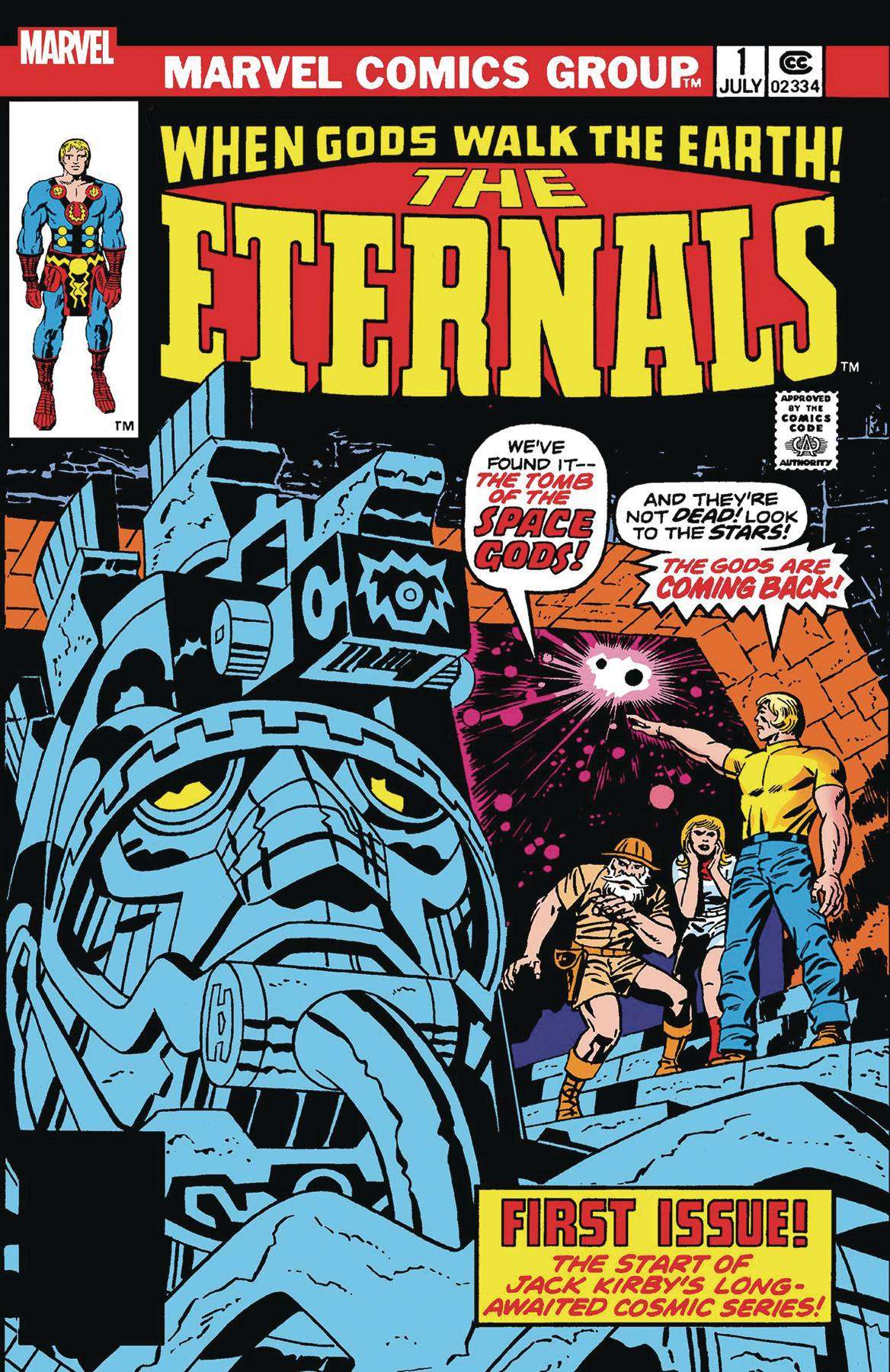 ETERNALS #1 FACSIMILE EDITION