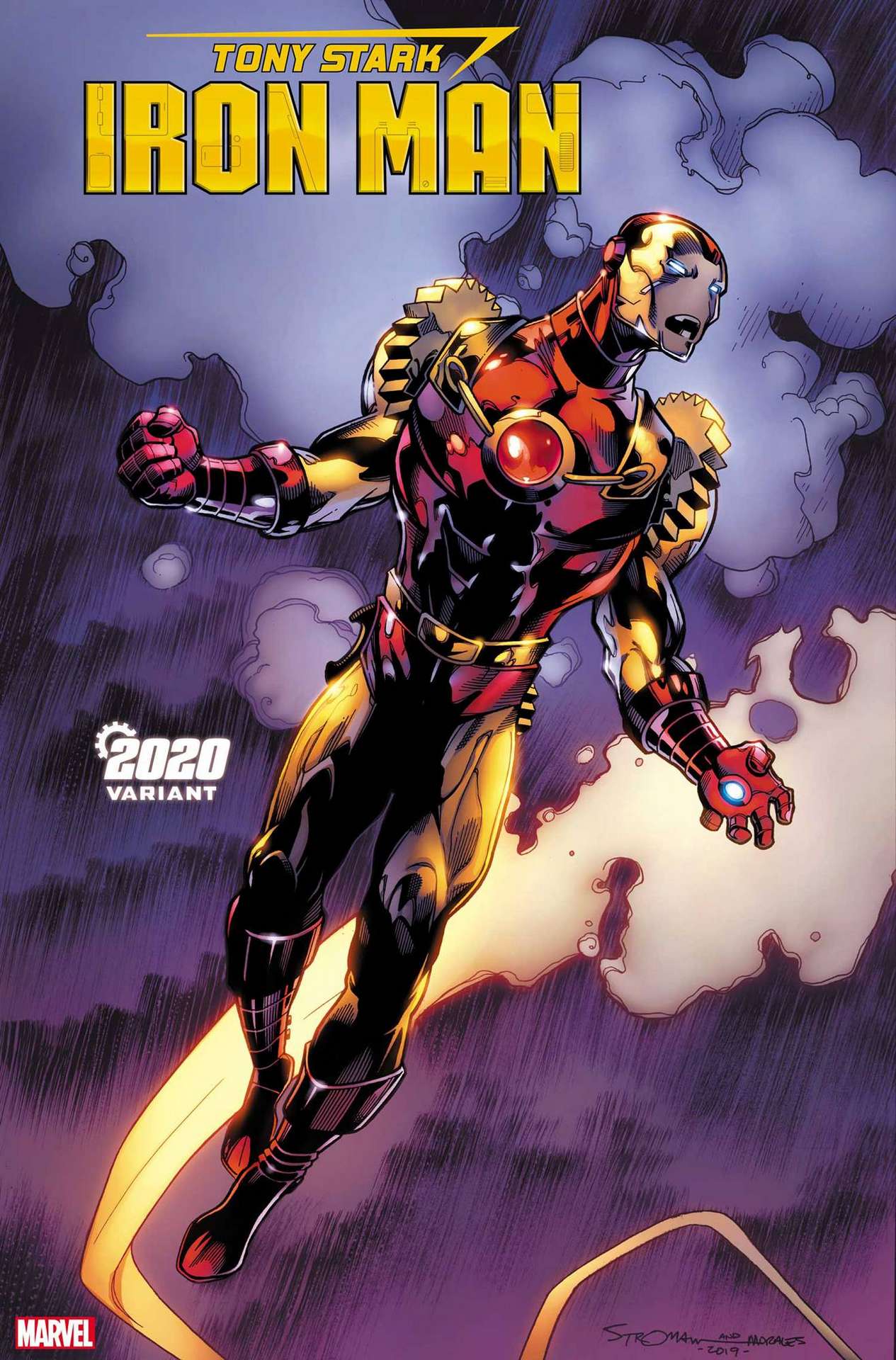 TONY STARK IRON MAN #19 STROMAN 2020 VARIANT