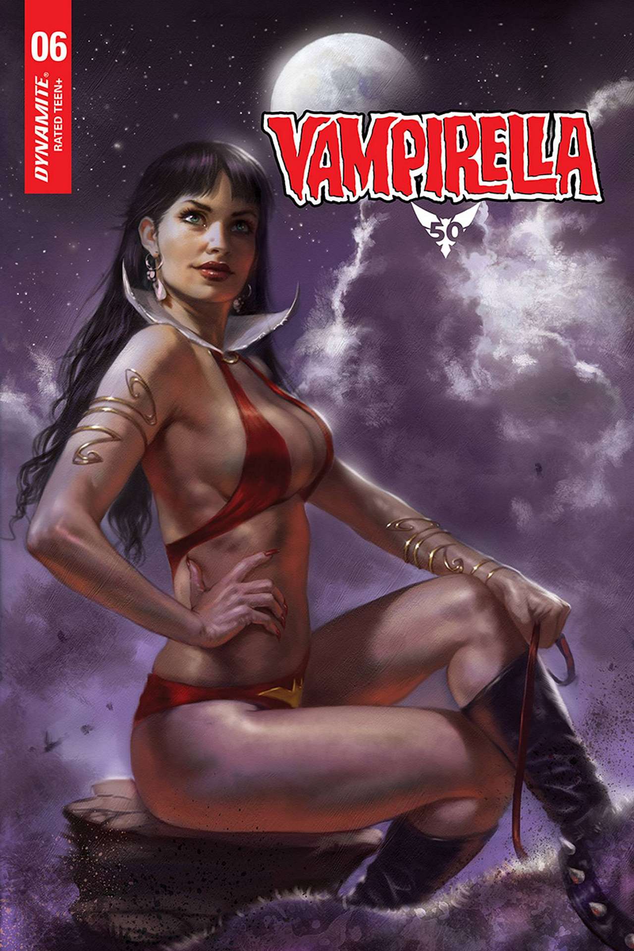 VAMPIRELLA #6 1:25 PARRILLO SNEAK PEEK FOC RATIO VARIANT