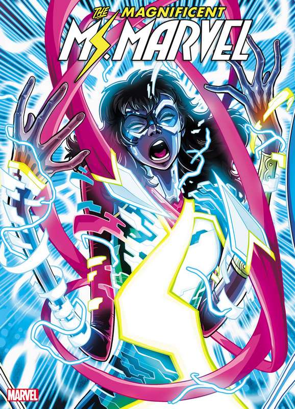 MAGNIFICENT MS MARVEL #8 2ND PTG VECCHIO VARIANT