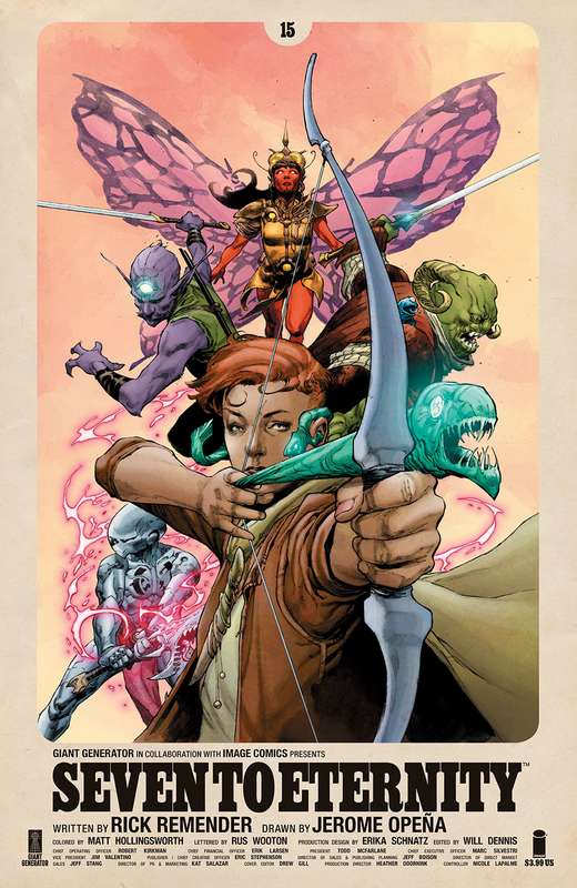 SEVEN TO ETERNITY #15 CVR A OPENA & HOLLINGSWORTH (MR)