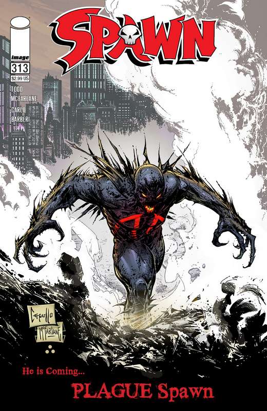 SPAWN #313 CVR C BARBERI