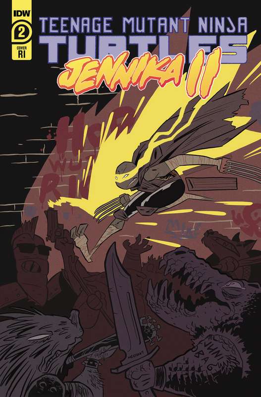 TMNT JENNIKA II #2 (OF 6) 1:10 JUNI BA RATIO VARIANT