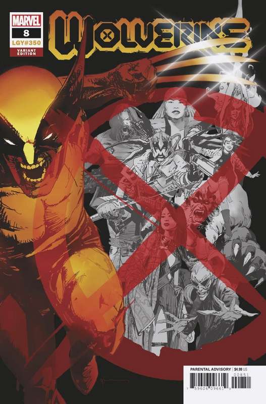 WOLVERINE #8 SIENKIEWICZ VARIANT XOS