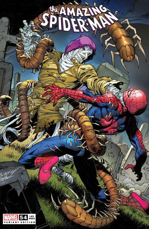 AMAZING SPIDER-MAN #54 BAGLEY VARIANT LR