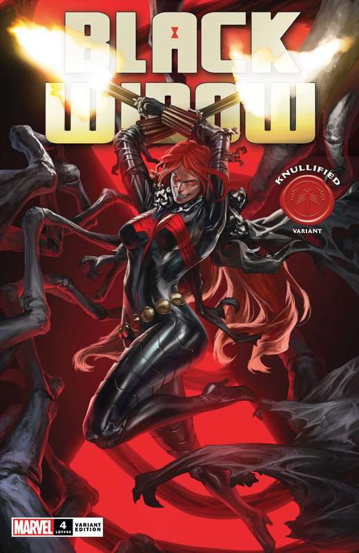 BLACK WIDOW #4 SKAN KNULLIFIED VARIANT