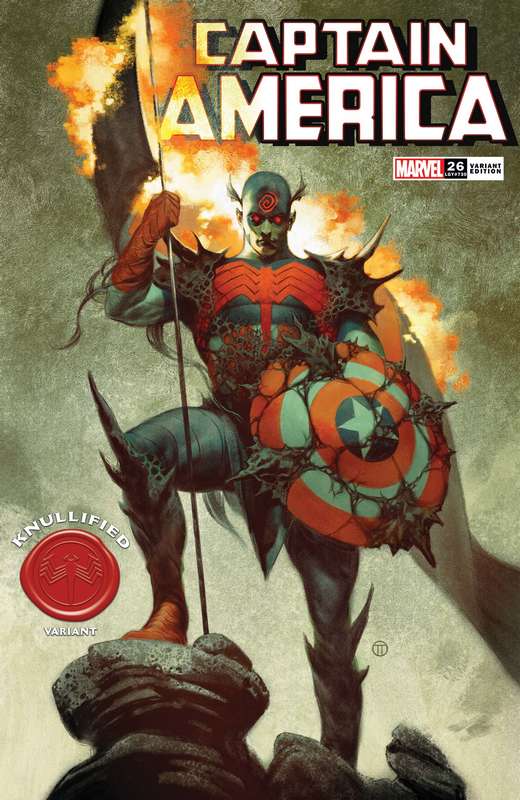 CAPTAIN AMERICA #26 TEDESCO KNULLIFIED VARIANT