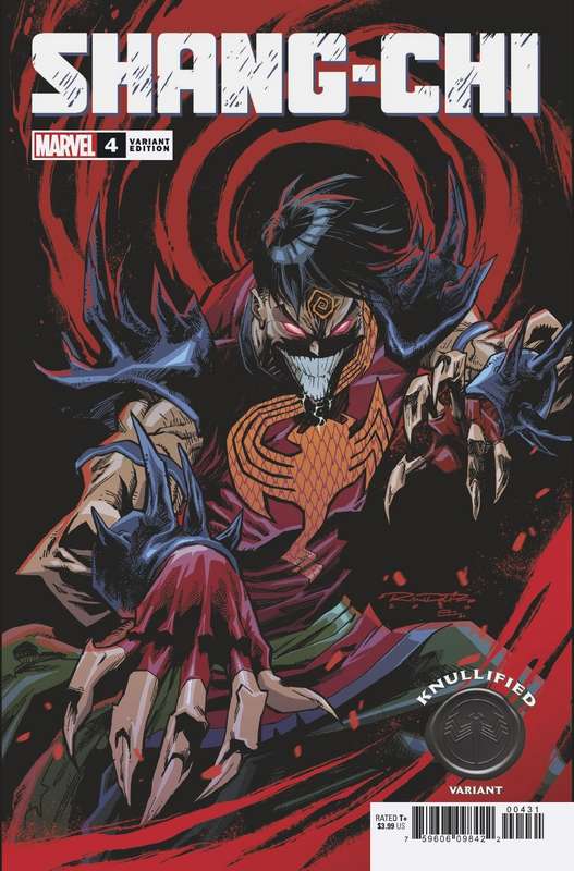 SHANG-CHI #4 (OF 5) RANDOLPH KNULLIFIED VARIANT
