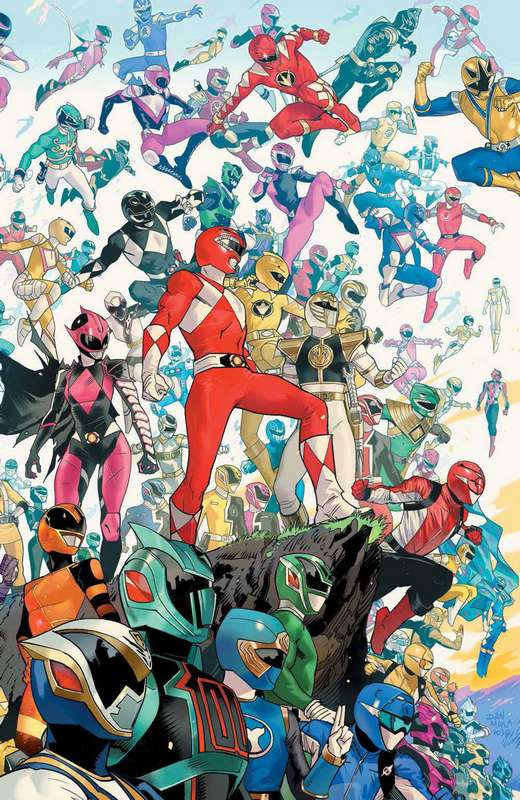 POWER RANGERS #2 1:10 MORA RATIO VARIANT
