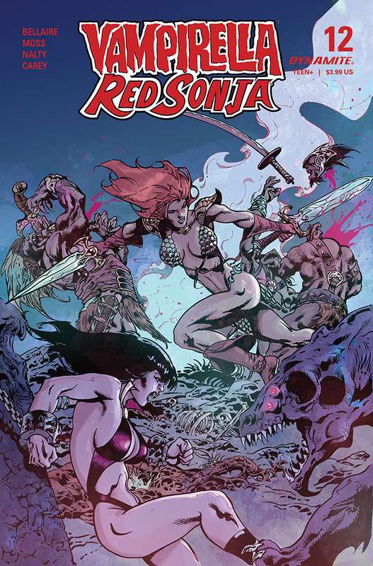 VAMPIRELLA RED SONJA #12 CASTRO FOC BONUS VARIANT