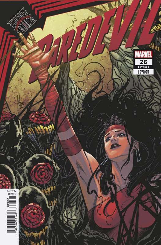 DAREDEVIL #26 CHECCHETTO ELEKTRA VARIANT KIB