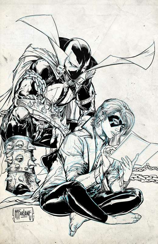 CROSSOVER #3 CVR G 1:100 MCFARLANE RAW RATIO VARIANT