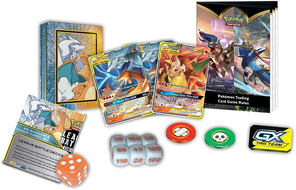 POKEMON LEAGUE BATTLE DECK RESHIRAM & CHARIZARD-GX