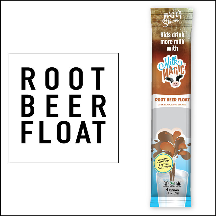 MAGIC STRAWS - MILK MAGIC - Root Beer Float