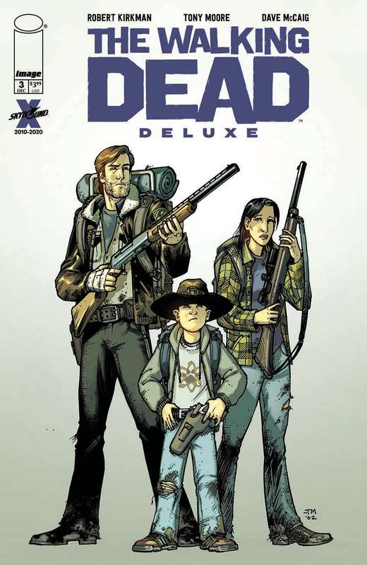WALKING DEAD DELUXE #3 CVR B MOORE & MCCAIG (MR)