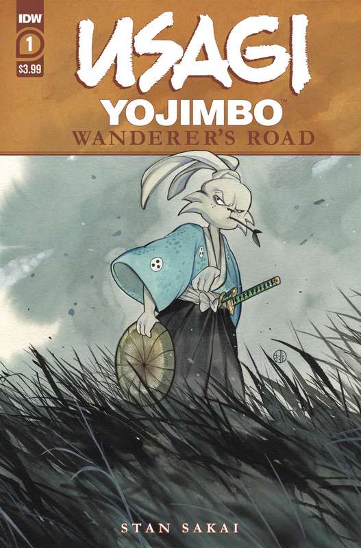 USAGI YOJIMBO WANDERERS ROAD #1 (OF 6) PEACH MOMOKO CVR