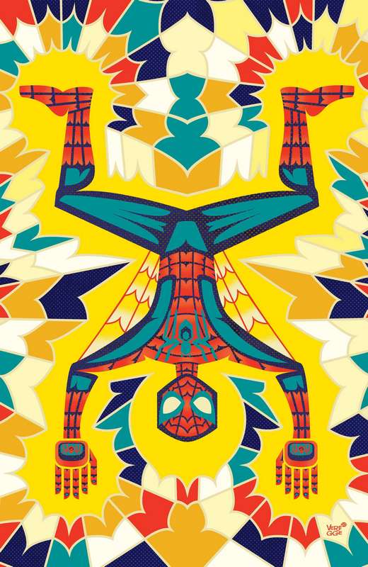 AMAZING SPIDER-MAN #52 VEREGGE SPIDER-MAN VARIANT LR