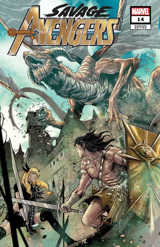 SAVAGE AVENGERS #14 CHECCHETTO VARIANT