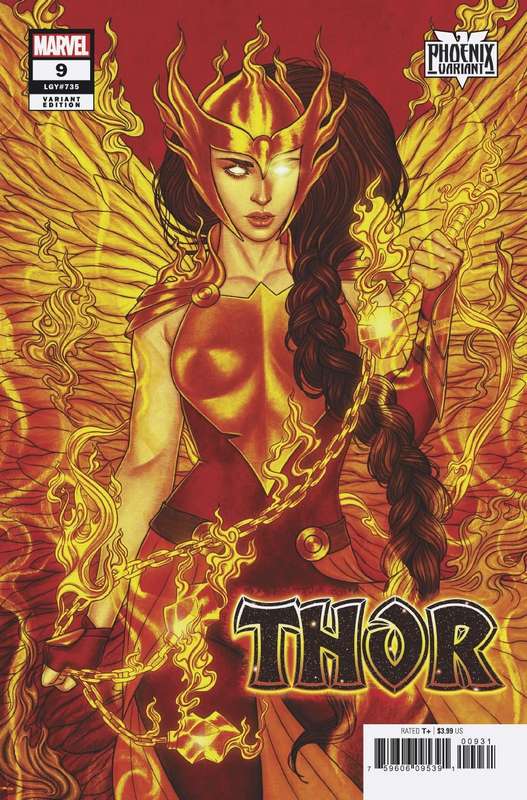 THOR #9 FRISON VALKYRIE PHOENIX VARIANT