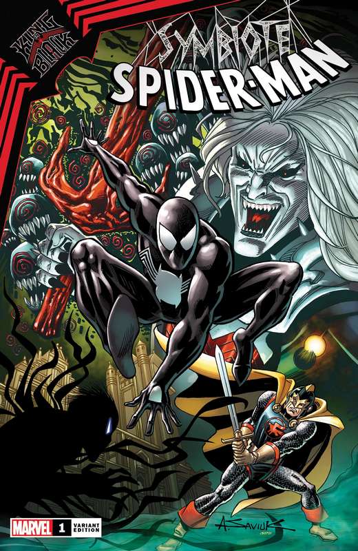 SYMBIOTE SPIDER-MAN KING IN BLACK #1 (OF 5) 1:25 SAVIUK VARIANT