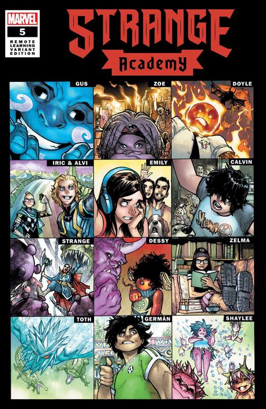 STRANGE ACADEMY #5 RAMOS REMOTE LEARNING VARIANT