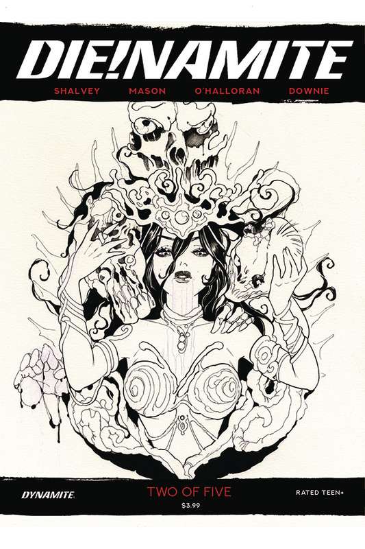 DIE!NAMITE #2 1:20 MOMOKO B&W RATIO VARIANT
