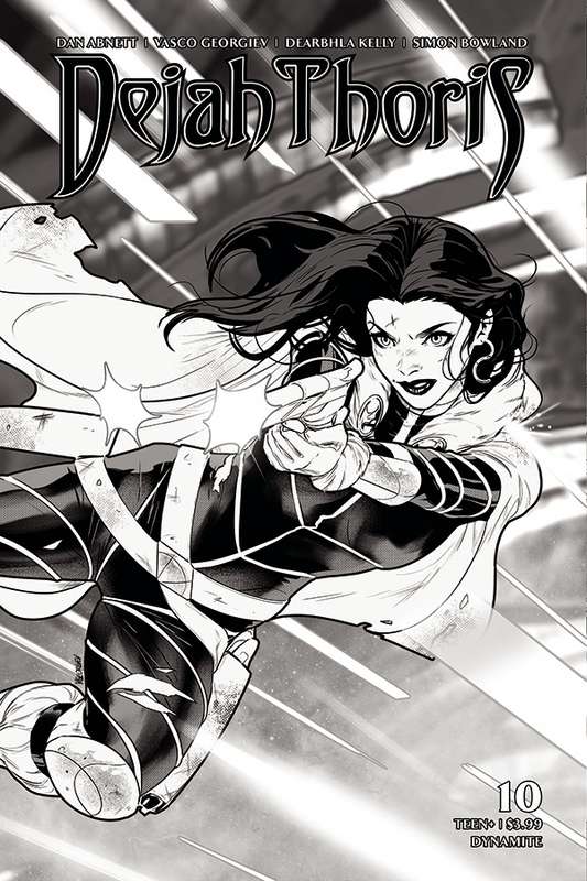 DEJAH THORIS (2019) #10 1:25 GEORGIEV B&W RATIO VARIANT